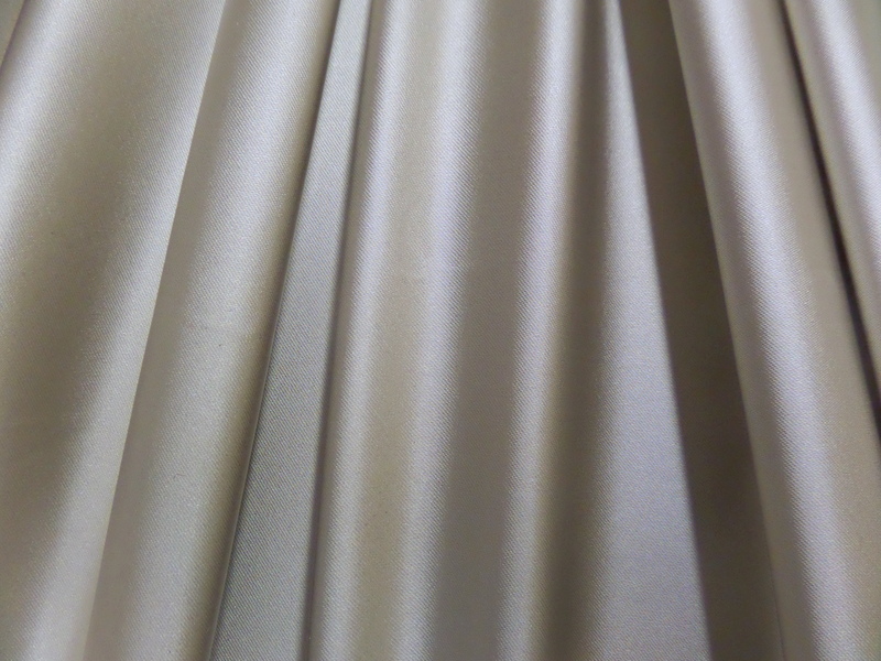 11.Lt. Tan Stretch Satin Deluxe